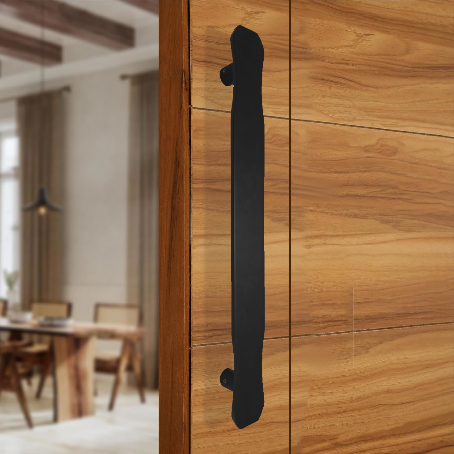 ALPHA BLACK STAINLESS STEEL DOOR