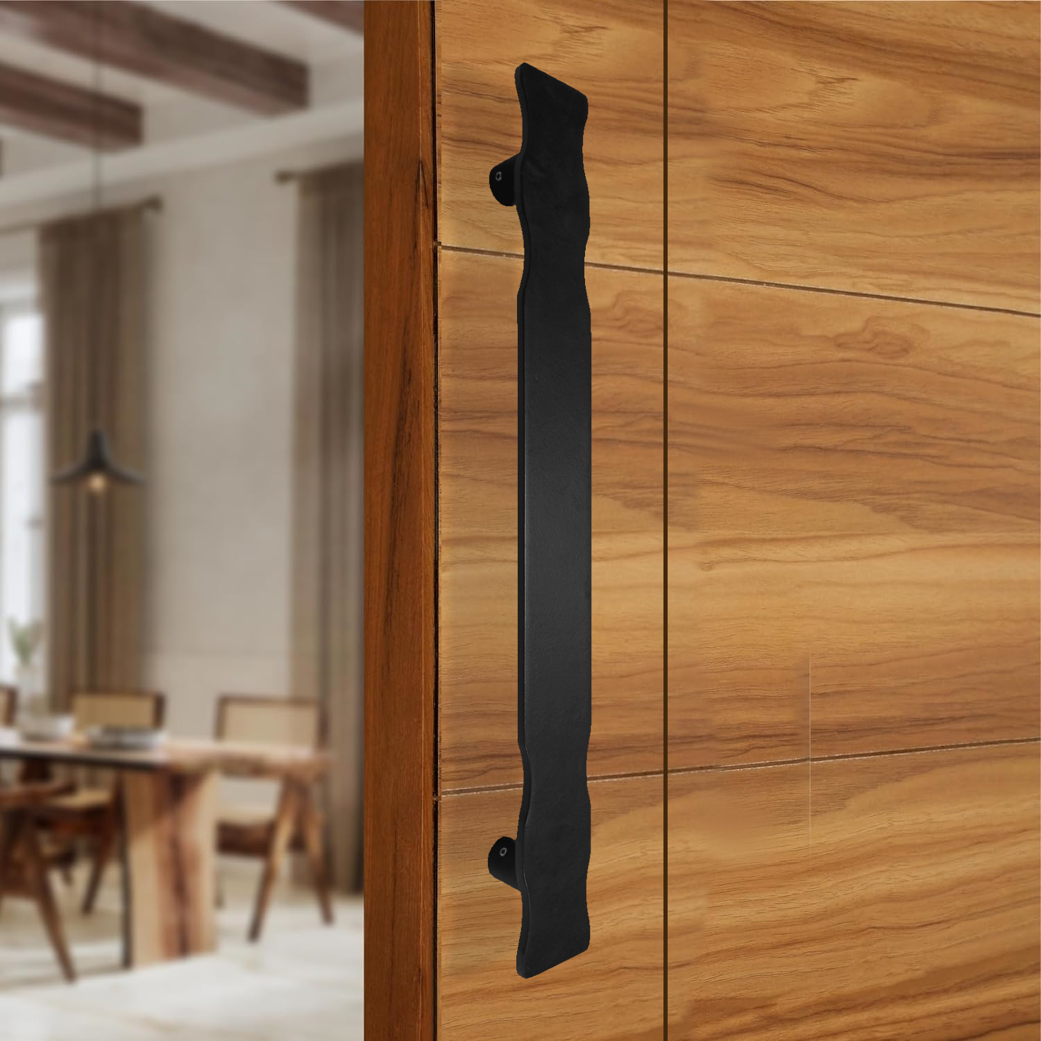 BETA BLACK STAINLESS STEEL DOOR