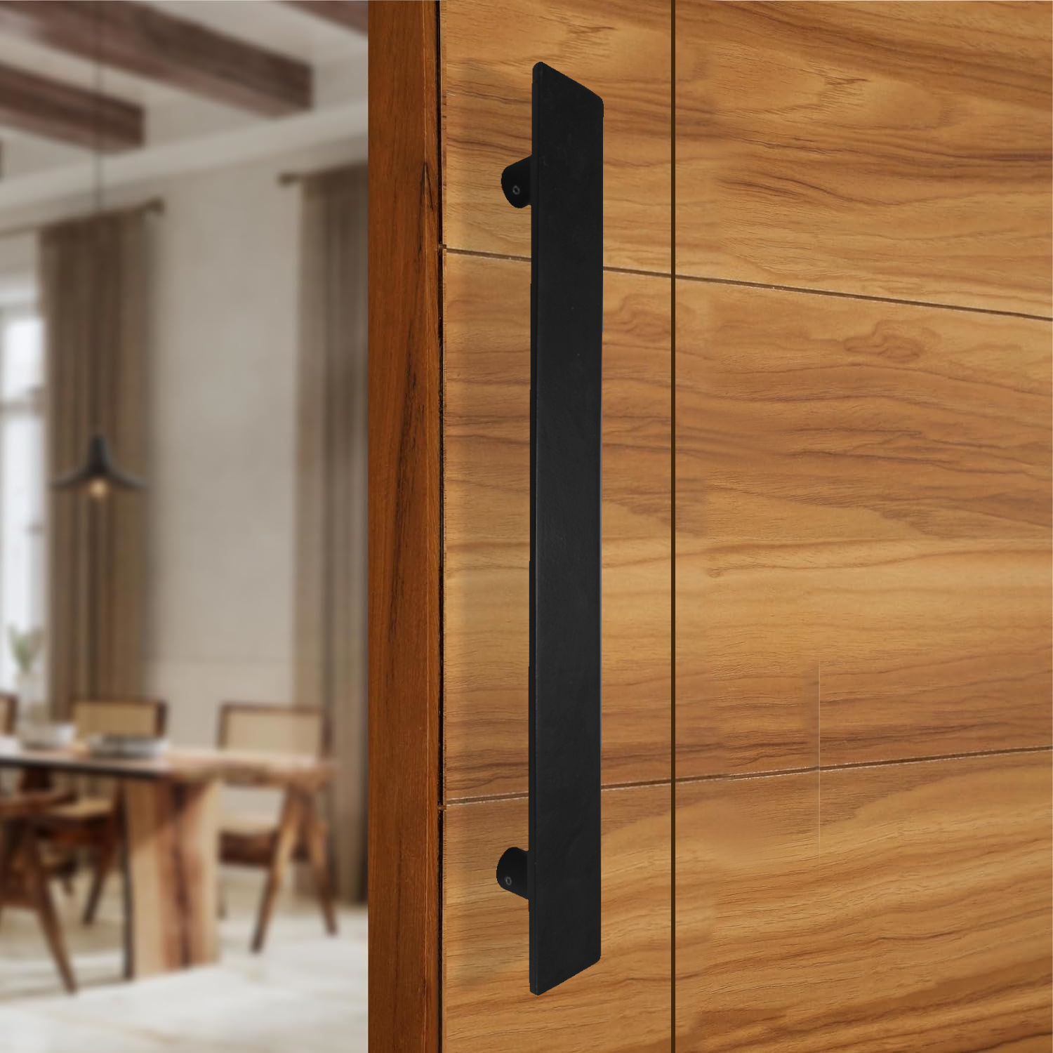 RAMBO BLACK MAIN DOOR HANDLE DOOR
